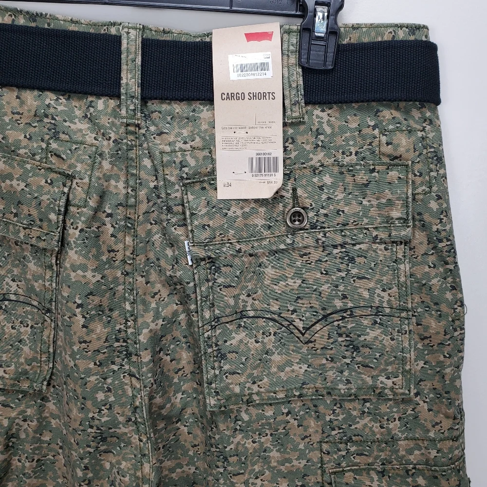 LEVIS‎ Cargo Shorts sz 34 - Picture 3 of 9